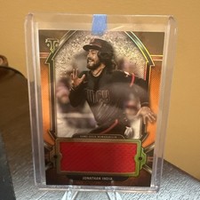 2024 Topps Triple Threads Baseball Jonathan India Jersey Patch /18 #SJR-IND