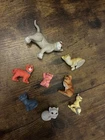 Bundle Of Vintage Cat Figures Barbie Sindy Pets Mattel Vivid Imaginations Etc