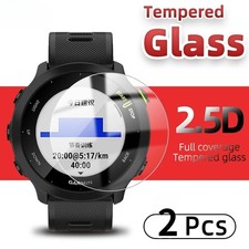 2PCS For Forerunner 55 Forerunner55 Tempered Glass Film Cover Screen Protector