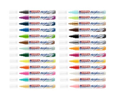 edding 5100 Acrylmarker Leinwandmarker medium - verschiedene Farben zur Auswahl