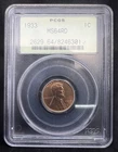 1933 Lincoln Cent PCGS MS64RD OGH