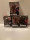 Lot of 4 Hasbro GI Joe Classified Series Snake Eyes, Baroness, Scarlett & Akiko