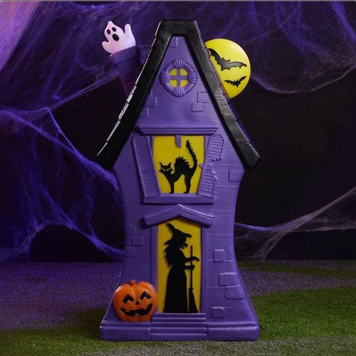 Cracker Barrel Haunted House Blow Mold 3ft Halloween 2025 in Hand ships ASAP