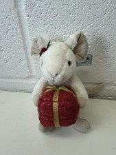 Jellycat Merry Mouse with Present Brand New and Tagged Christmas Gift Retired