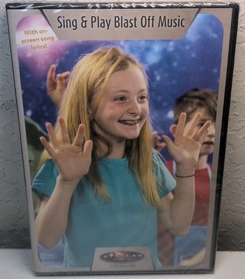 Sing & Play Blast Off Music (DVD, 2023) VBS Vacation Bible School New B167