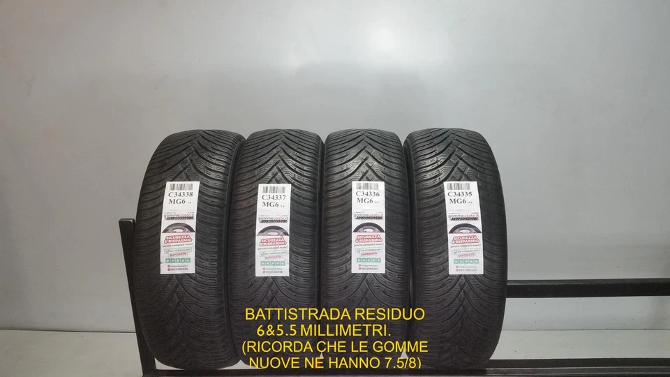 Gebrauchte Winterreifen 195/55R16 91V BFGOODRICH G Force Winter 2 Reifen C34338 - Bild 1 von 1