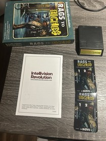 Rags To Riches Cib  Intellivision. Homebrew