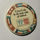Coca-Cola 1978 FIFA World Cup Argentina Pinback Button VTG