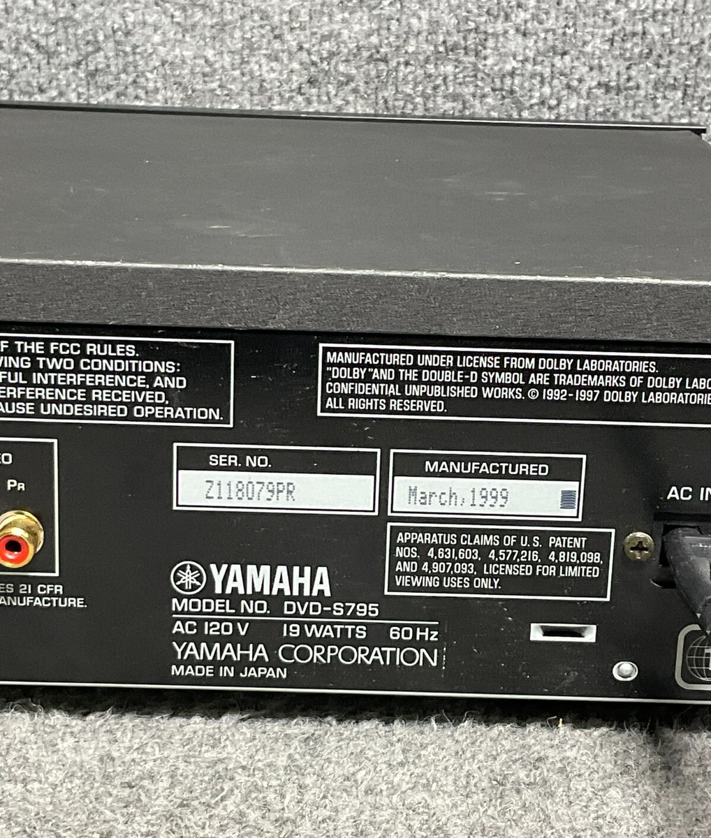 Yamaha DVD-S795 DVD Player for sale online | eBay