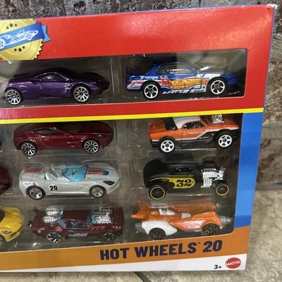 Hot Wheels 20-Car Gift Pack (H7045) Mattel Racing NEW IN BOX