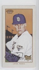 2009 Topps 206 Mini Old Mill Mat Latos (Should Be Card #296) #295 Rookie RC 0s2m. rookie card picture