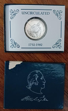 1982-D George Washington Commemorative Half Dollar BU Unc 50C 90% SIlver US Coin