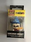 Funko Pocket Pop Disney Mickey Mouse Sorcerer Vinyl Keychain Collectible