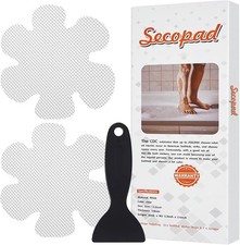 24 Pcs Snowflake Non-Slip Bath Stickers - Easy to Install for Safe Showers