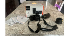 Sony A6000 24.3MP SLR With 16-50mm 55-210mm Lens SHUTTER COUNT 232