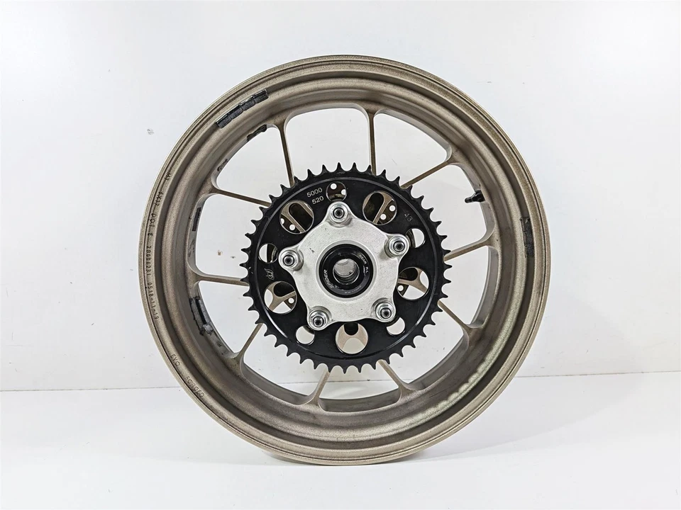 2018 Aprilia RSV4 RR Straight Evo Forged 17x6 Rear Wheel Aluminum 2B006231 - Image 3 of 4