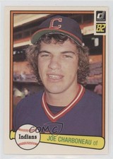 1982 Donruss Joe Charboneau #363 0uf1