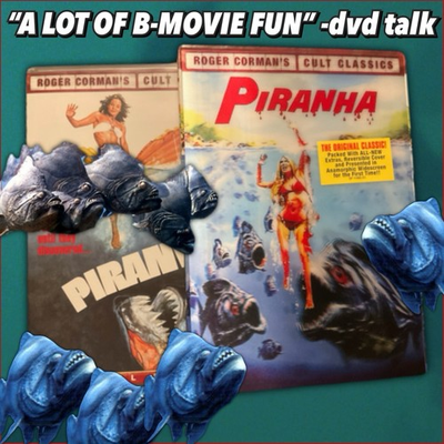 #ad Piranha DVD 1978 Special Edition With RARE LENTICULAR SLIPCOVER $4.98