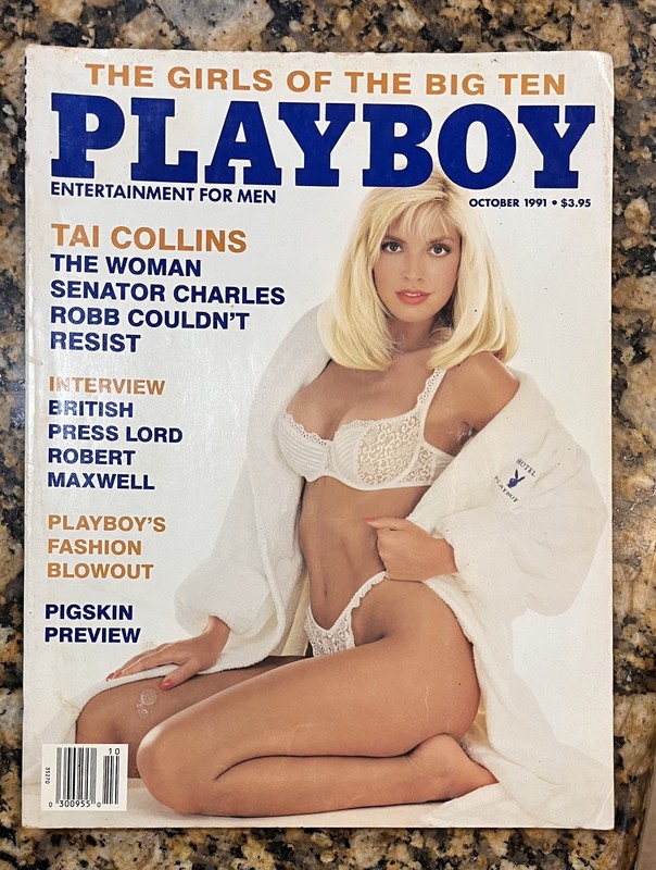 Playboy Magazine October 1991 - The Girls of the Big Ten