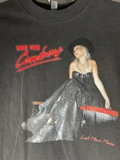 Vintage  LA Apparel  Leah Marie Mason Trust Fund Cowboy Promo Shirt M