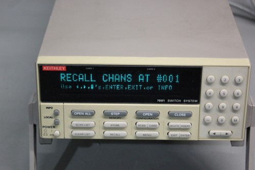 KEITHLEY 7001 SCHALTSYSTEM MIT 7057 MODUL - Bild 8 von 11