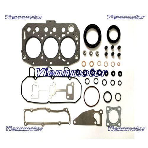 3D70E Piston Ring Set Full Overhaul Gasket Kit For KOMATSU Engine ZX17U-2 - Picture 2 of 4