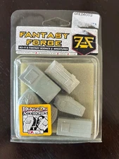 Fantasy Forge DA03 D&D Dungeon Accessories Sarcophagi/Coffin Pack. New