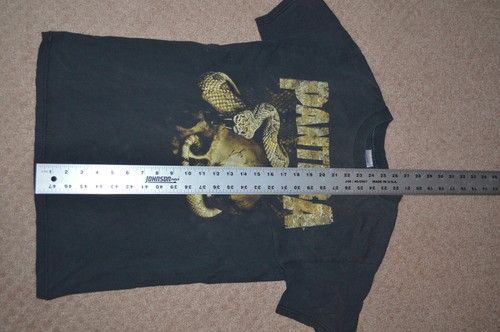Pantera Snake And Skull Black T-Shirt Small - Picture 2 of 5