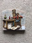 Vintage Papy Table Decoration On Marble Plaque