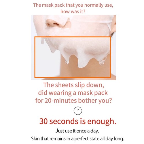 MENOKIN 30s Quick Bubble Mask(Sheet Free Pack) 95mL (K-Beauty) - Picture 5 of 19