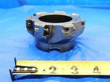 SANDVIK 4" O.D. FACE MILL RA390-102R38-18M 1 1/2 PILOT HOLDS 7 INSERTS 4.0