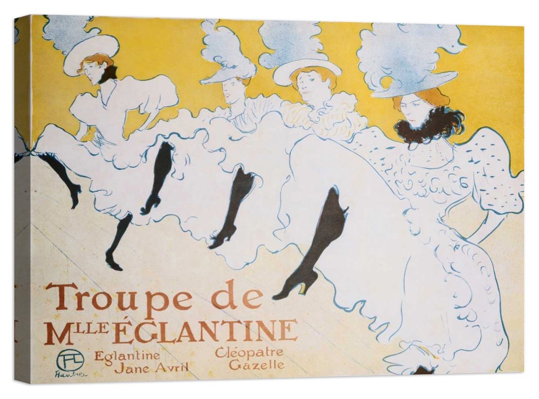 Quadro stampa su tela con telaio in Henri legno de Toulouse-Lautrec Henri in The Troup o c94fb6 Quadro stampa su tela con telaio in Henri legno de Toulouse-Lautrec Henri in The Troup o c94fb6