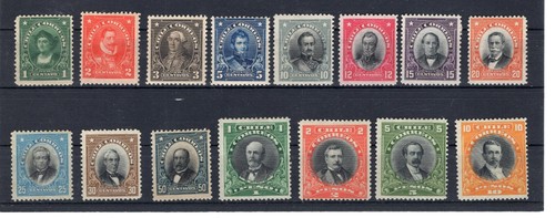 CHILI 1911 ABN Présidents MLH set complet PAS de défauts