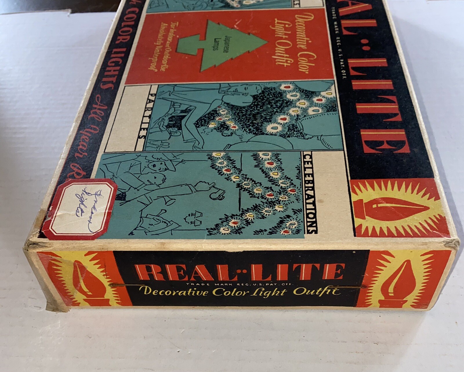 Vintage RealLite C9 Christmas Light SetNo. 805 *Lot Of 2* Working eBay