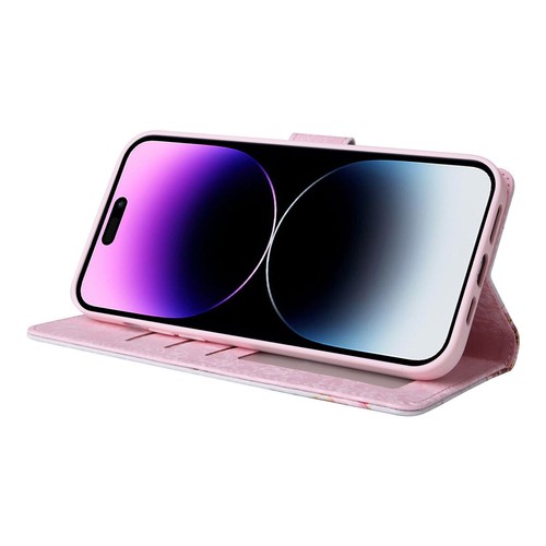 Luxury Stand Flower Card Wallet Cover Case For 16 15 14 13 12 11 Pro Max XR - Picture 16 of 35