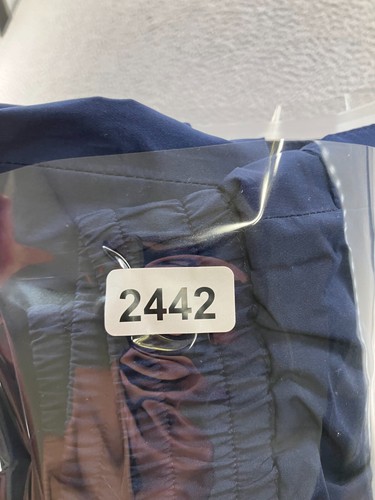 Zero Restriction Pants Mens Large Blue Rain Gore Tex Drawstring Ankle Zip - Picture 24 of 24