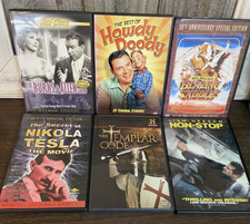 Lot Of 6 Classic Assorted Used DVD's