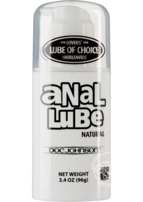 Anal Glide - Natural Lubricant - 4.75oz. Doc Johnsons Best Anal Lube. Ship Fast