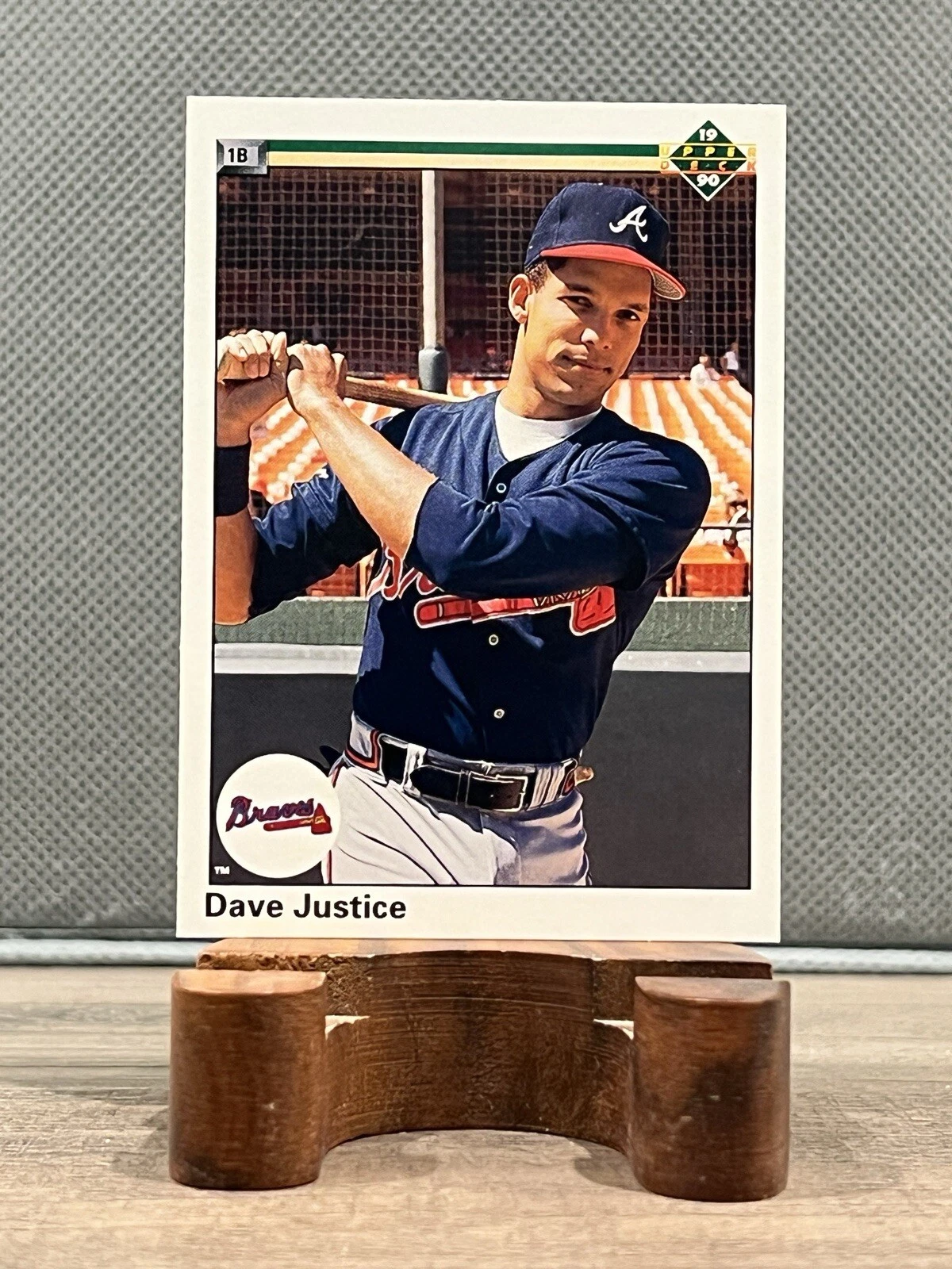Dave Justice trading card