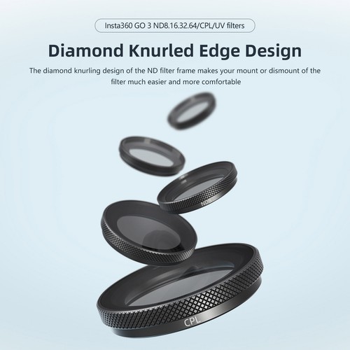 Camera Lens Filters HD Waterproof Replacement Parts for Insta360 GO 3/GO 2 - Picture 4 of 21