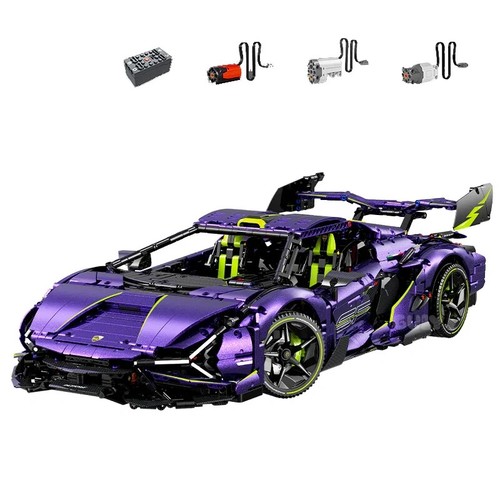 Guly/Kbox - 10635 - Lamborghini Purple Bull - Neu - 3654 Teile - OVP - Bild 3 von 5