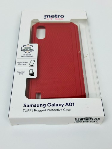 Samsung Galaxy A01 Phone Case 4 Finishes Choose Kickstand Cover NIB USA - Picture 36 of 39