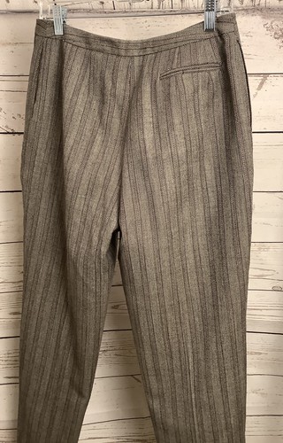 100% Wool Pants Womens Size 8 Lined Harve Benard - Picture 5 of 9