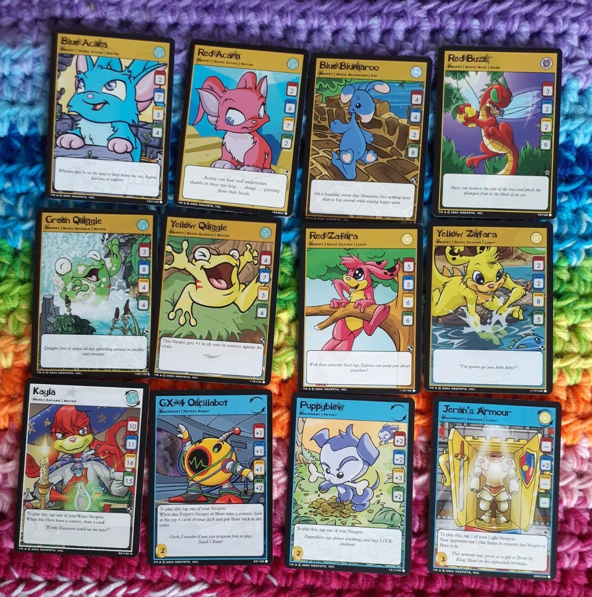 27) Neopets TCG Trading Cards - Petpets, Items, and more! | eBay