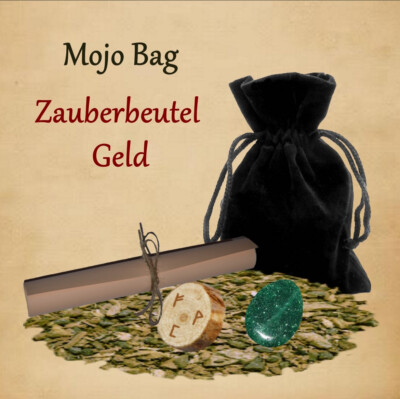 Mojo Bag Geld Zauberbeutel Hexenbeutel Geldzauber Geldritual Wunsch