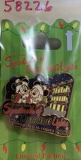 WDW DISNEY 2007 Osborne Family Spectacle of Lights Mickey & Minnie PIN PP #58226