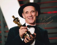 MARK RYLANCE signed Autogramm 20x25cm BRIDGE OF SPIES in Person autograph COA