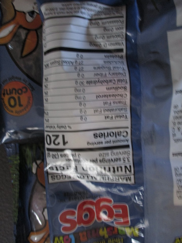 Forrelli 3.5 oz Easter Hunt Marshmallow Candy Eggs Individual Wrapped