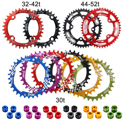 US Bicycle BMX MTB Chainring 104BCD 30T-52T Narrow Wide Single Tooth Chain Ring - Picture 13 of 14