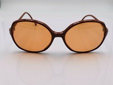 Vintage Brown Round Sunglasses FRAMES ONLY Japan